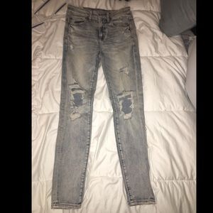 American Eagle hi rise jeggings